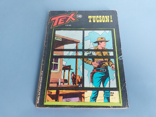 T1 - Antigo Gibi Tex Nº 140 Tucson! Editora Vecchi 1982