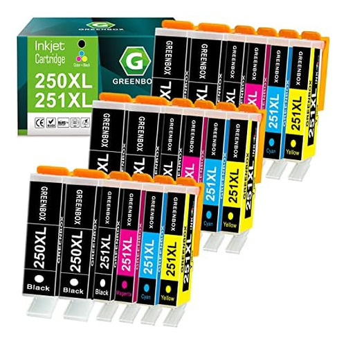 S De Tinta De Alto Rendimiento 250xl 251xl Compatibles ...