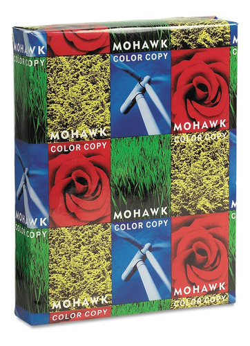 Mohawk Copiadora 98 Cover, 80 Lb, 8  1/2  X 11 , Bla...