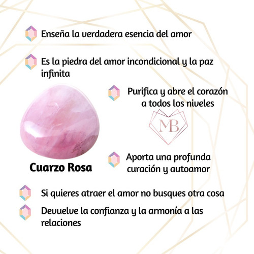 Imagen 4 de 4 de Collar Corazoncito De Cuarzo Rosa 100% Natural