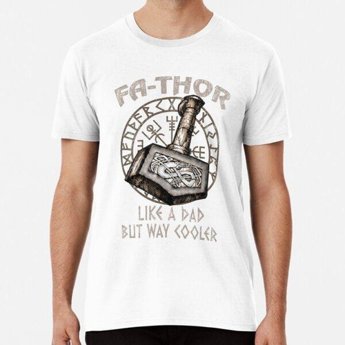 Remera Camiseta Del  Del Día De Padre De Viking Fa-tho