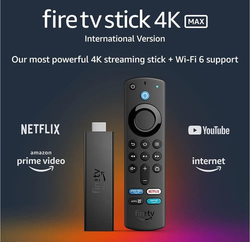 Fire Tv Stick 4k Max (versión Internacional) 