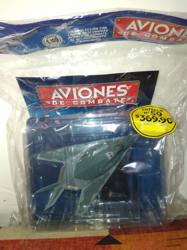 Avión De Combate Salvat F-117 Nighthawk Gris #59 Esc 1:100 Gris (Usado)
