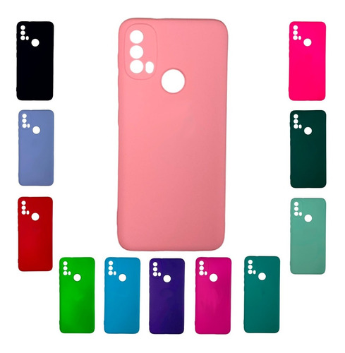 Funda Silicona Para Moto Motorola E30 - E40 Carcasa 