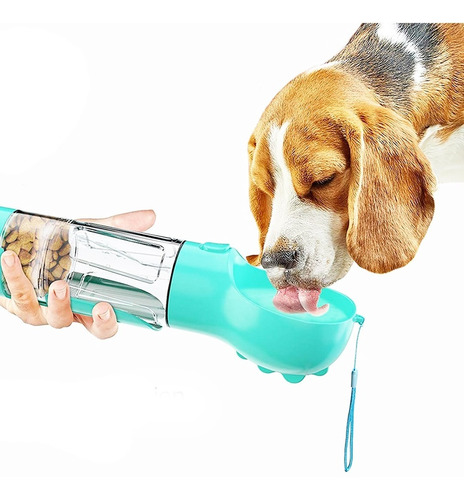 Botella De Agua Para Perros Dispensador 4 En 1 Juego Mascota | MercadoLibre