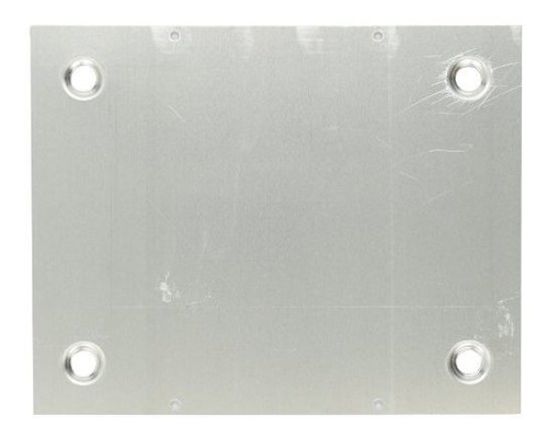 Placa Inferior De Chasis De Aluminio Bud Industries Bpa-1518