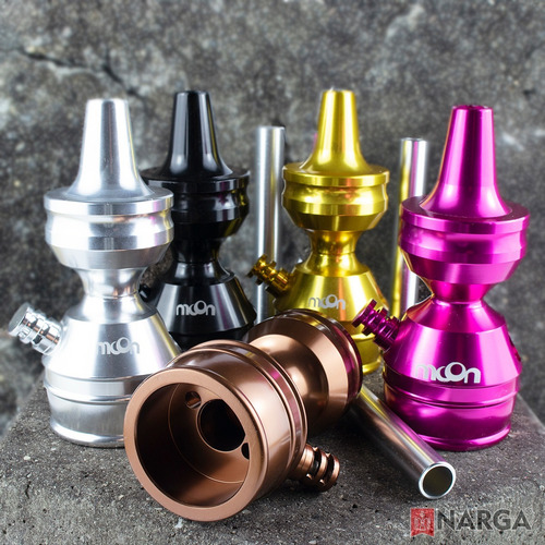 Stem Narguile Pequeno Moon Zip Alumínio -atacado Todas Cores