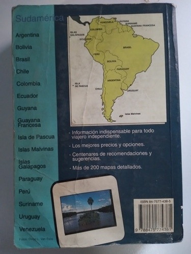 Sudamérica: Guía Lonely Planet- Completa Para El Viajero (Usado)