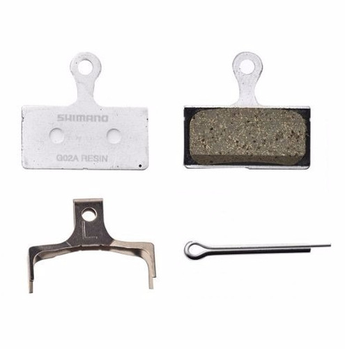 Imagen 1 de 3 de Pastilla De Freno A Disco Shimano Resina G02a Para Bicicleta