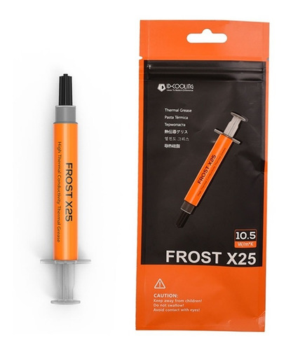 Imagen 1 de 6 de Id-cooling Frost X25 Compuesto Térmico 4grs Alto Rendimiento