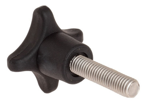 Perilla De Ajuste Plástica Ø40 Tornillo M6 X20 Inoxidable