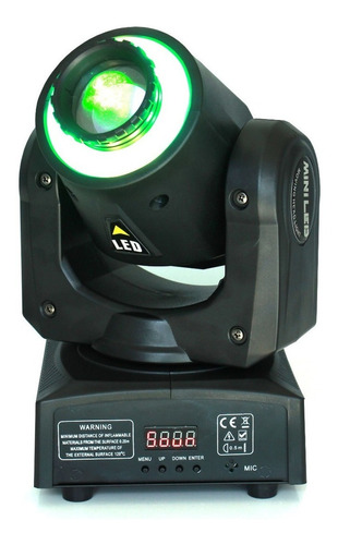 Mini Moving Head Beam 30w Rgbw Strobo Dmx512 Canhão De Luz