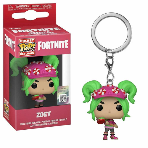 Funko Pop Pocket Llavero Fortnite Fortnite Zoey Gamer