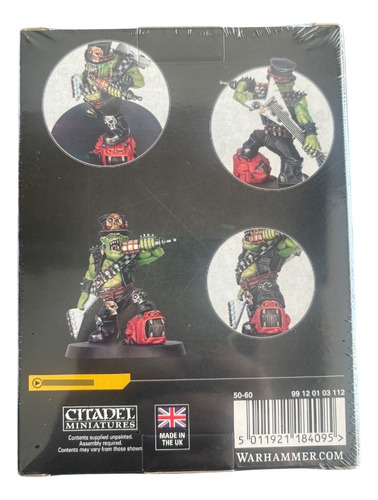 Warhammer 40k Orks Goff Rocker Serie Comemorativa Raro!