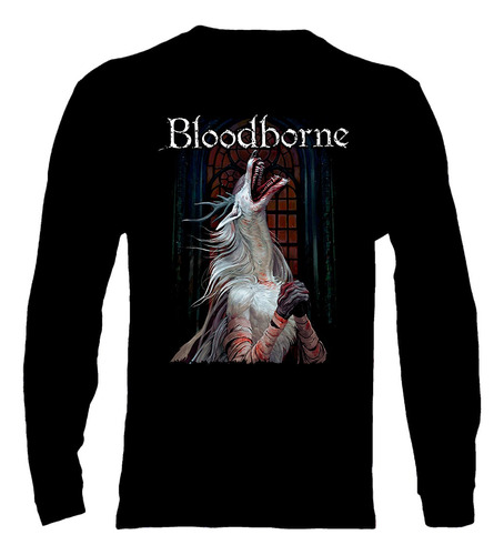 Polera Manga Larga Bloodborne - Ver 02 - Vale Gamess