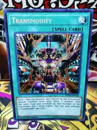 Transmodify Secreta Yugioh