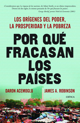 Libro: Por Qué Fracasan Los Países (spanish Edition)
