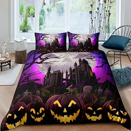 Fundas Para Edredones - Juego De Cama De Halloween, Funda De