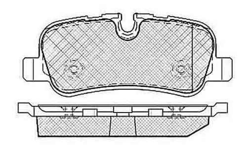 Pastilla De Freno Land Rover --discovery Iii 04/ Trasera