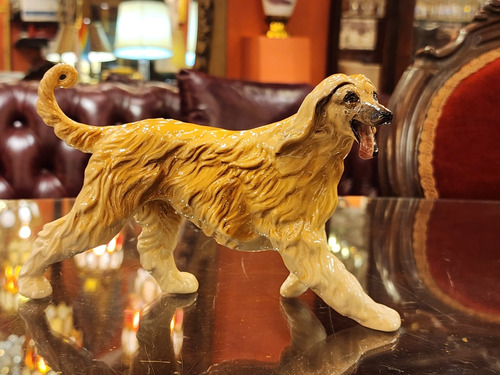 Impecable Perro Afgano Porcelana Royal Doulton, England