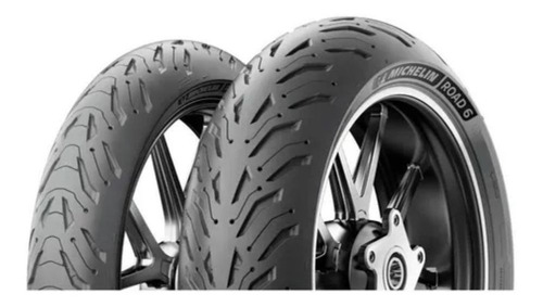 Par Pneu Moto Michelin Road 6 110/80 Zr19 + 150/70 Zr17 Tl