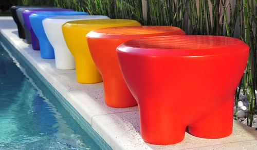 Nodobjetos Bodoni Mesa Baja Plastica Rotomoldeada Exterior