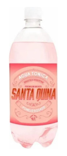 Agua Tonica Santa Quina Pomelo Rosado 1 Litro Premium Oferta