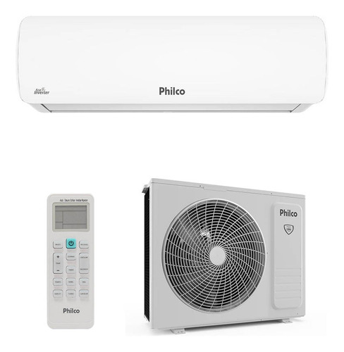 Ar Condicionado Hiwall Philco Inverter Pac18fb 18k Frio 220v Cor Branco