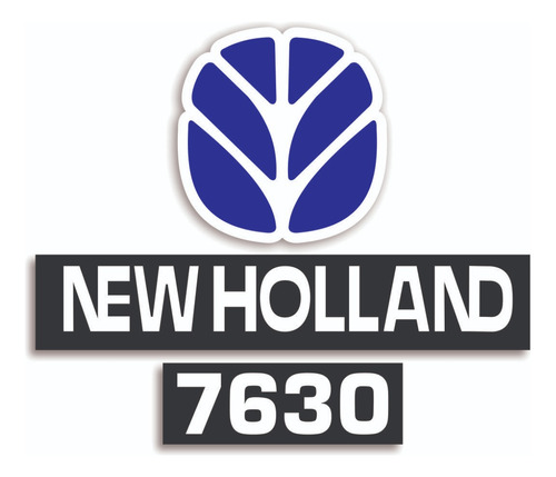 Calcoman{ias Para Tractor 7630 - S100 New Holland