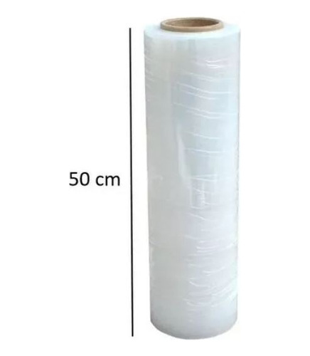 4 Rollos Plastico Envoplast Industrial Vinipel 500m X 50cm