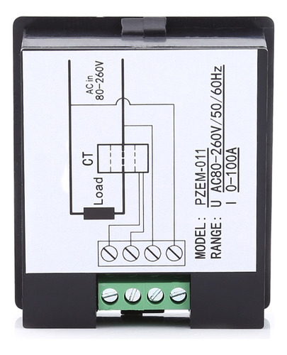 Medidor Multifunción 80-260v Ac 100a De Monitoreo Digital