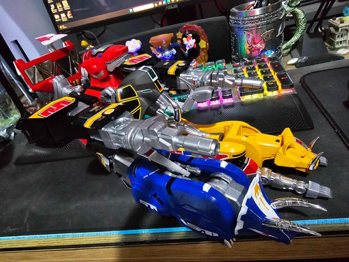 Soul Of Chogokin Megazord Y Dragonzord Power Rangers
