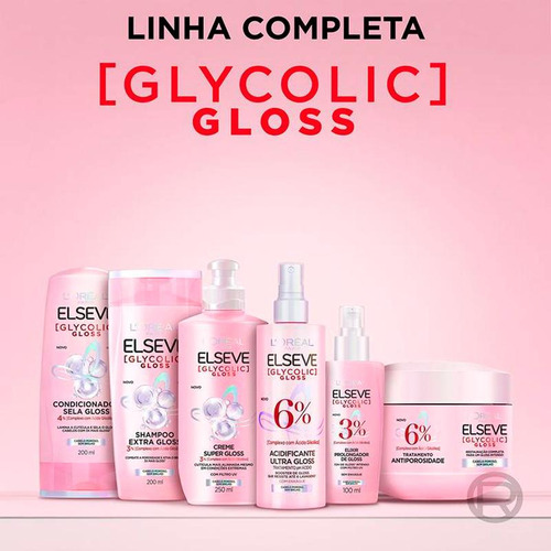 Shampoo Elseve Glycolic Gloss 200ml