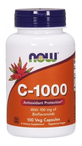 Vitamina C  1000 100cap + 100 Mg. De Bioflavonoides