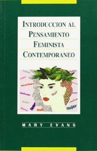Introducción Al Pensamiento Feminista Contemporáneo, De Evans, Mary. Editorial Biblioteca Nueva, Tapa Blanda En Español, 1997