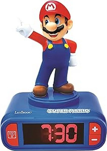 Lexibook Nintendo Super Mario Reloj Despertador Digital