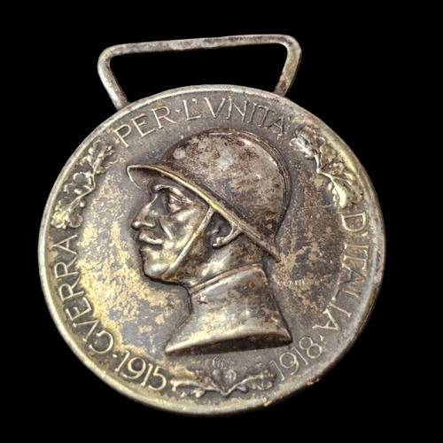 Medalla Guerra De Unificación Italiana Bronce 32 Mm  - 316