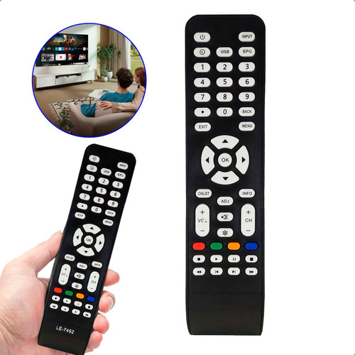 Controle Tv Compatível Aoc Led Televisão Diversos Modelos