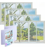 Comprar Kit 3 Tela Mosquiteira Janela Até 150x180 Removível Adesiva