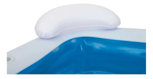 Imagen 3 de 6 de Alberca inflable Bestway 54153 575L azul y blanca