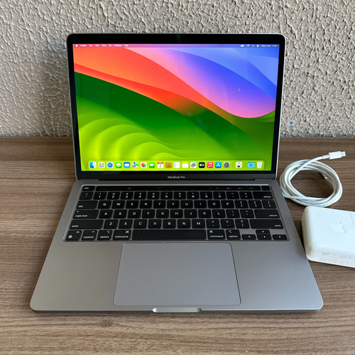 Macbook Pro 13 M1, 2020, 16gb, 512gb, Space Grey, Impecável (Usado)
