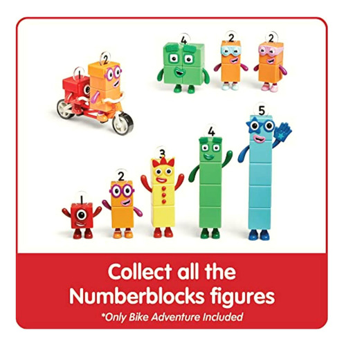 Hand2mind Numberblocks One And Two Bike Adventure, Toy