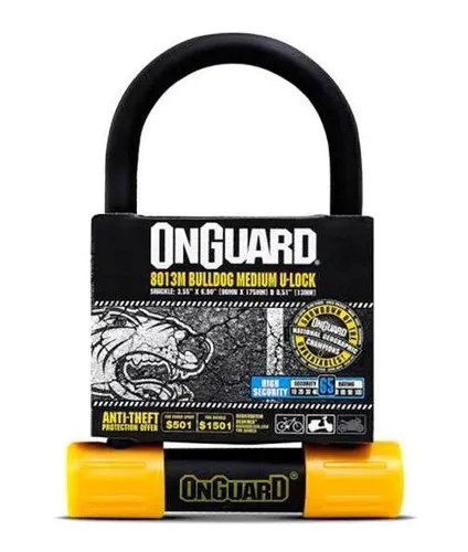 Onguard Bulldog Lucchetto - Nero, Dimensioni 9 X 14 X 4 Cm Per Sicurezza - Foto 9