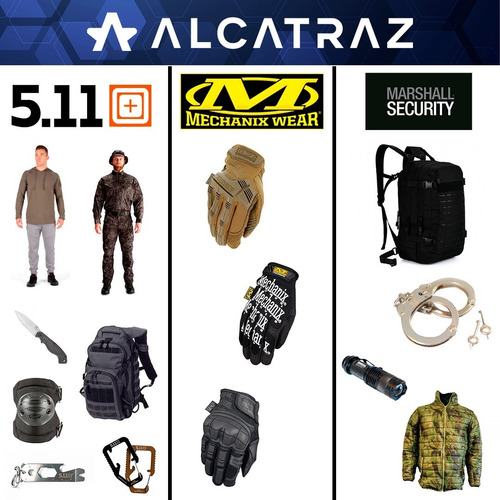 Imagen 6 de 10 de Adaptador Cinturon Tactico Molle Pistolera Clip Alcatraz