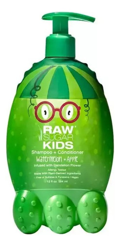 Raw Sugar Kids Shampoo & Conditioner Watermelon & Apple