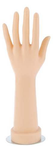 Mano Femenina Modelo Relojes Guantes Soporte Pantalla