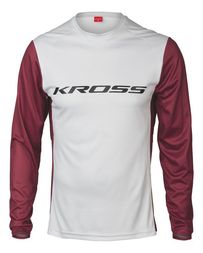 Tricota Kross Hyde Ls Enduro Gris/rojo Xl