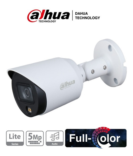 Cámara Bullet Full Color De 5 Megapixeles 3.6mm Microfono