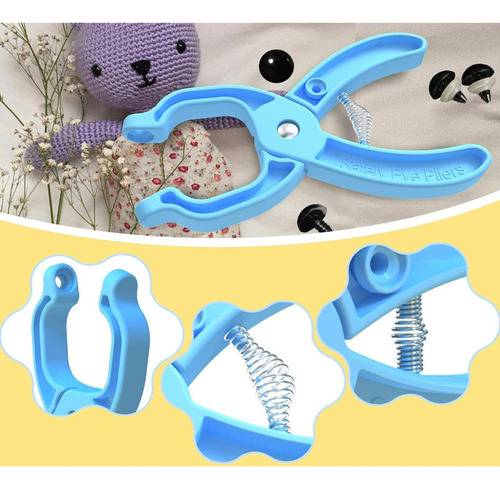 Accesorio Para Ojos De Ganchillo Herramienta Para Fijar Ojos