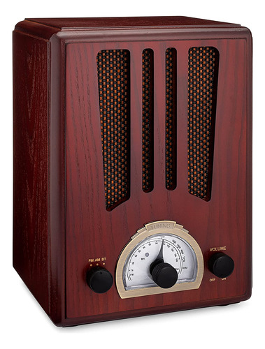 Clearclick Classic Vintage Retro Style Radio Con Bluetoot...